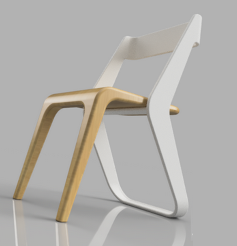 Murtaza Hashwani | Modern scandinavian chair design 3D Print 503054