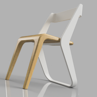 Small Murtaza Hashwani | Modern scandinavian chair design 3D Printing 503054