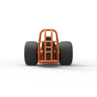 Front engine dragster with 2 V8 Scale 1:25 - Thumbnail 14