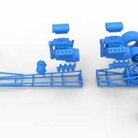 Front engine dragster with 2 V8 Scale 1:25 - Thumbnail 20