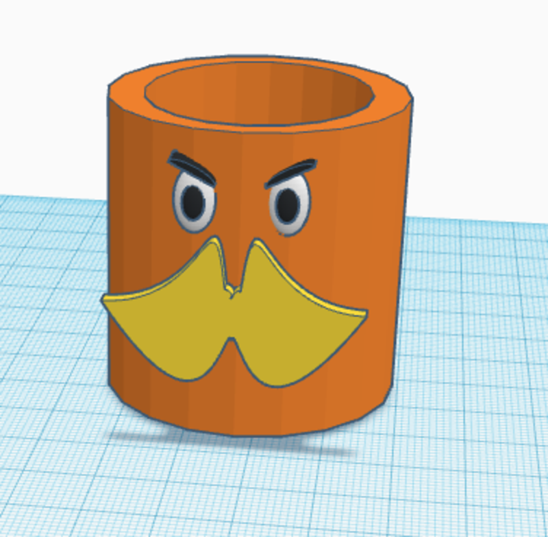 Loraxe pencil holder