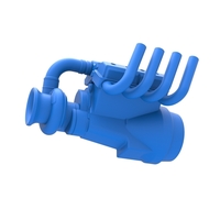 Diecast Funny car Turbo Engine Scale 1:25 - Thumbnail 2