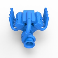 Diecast Funny car Turbo Engine Scale 1:25 - Thumbnail 7