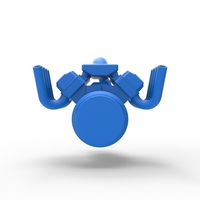 Diecast Funny car Turbo Engine Scale 1:25 - Thumbnail 14