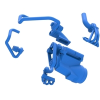 Diecast Twin turbo supercharged V8 Engine Scale 1:25 - Thumbnail 18