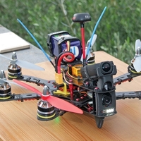 Foxeer HD Legend 120 deg tilted mount for RD290 - Thumbnail 1