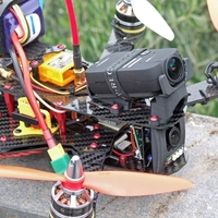 Foxeer HD Legend 120 deg tilted mount for RD290 - Thumbnail 2