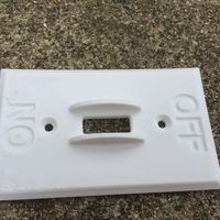 Small Light Switch Cover 3D Printing 50329
