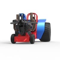 Mini Rod pulling tractor 6 Scale 1:25 - Thumbnail 5