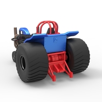 Mini Rod pulling tractor 6 Scale 1:25 - Thumbnail 12