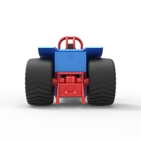 Mini Rod pulling tractor 6 Scale 1:25 - Thumbnail 14