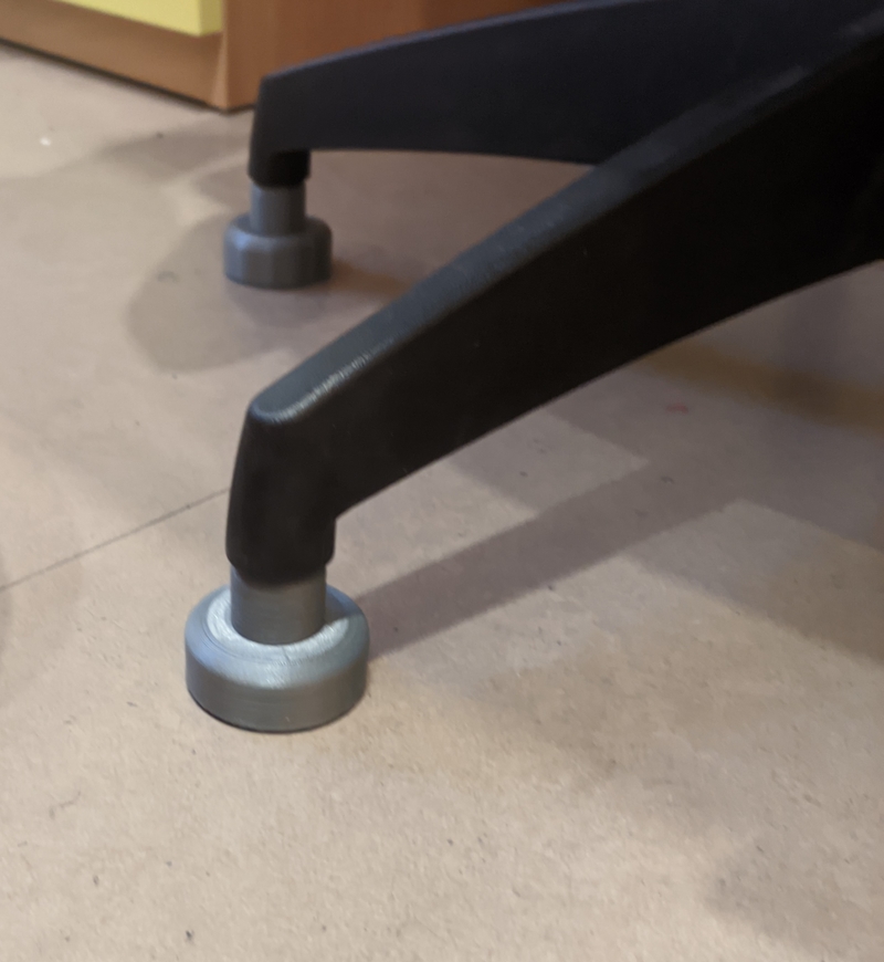 Pata fija silla escritorio
