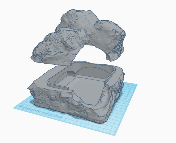 Terrarium cave 3D Print 503343