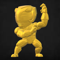 Small power ranger 3D Printing 503353