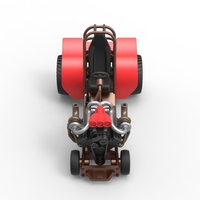 Mini Rod pulling tractor 7 Scale 1:25 - Thumbnail 6