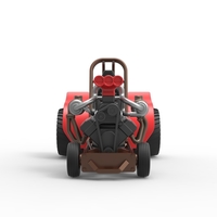 Mini Rod pulling tractor 7 Scale 1:25 - Thumbnail 7