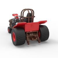 Mini Rod pulling tractor 7 Scale 1:25 - Thumbnail 12