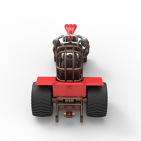 Mini Rod pulling tractor 7 Scale 1:25 - Thumbnail 13