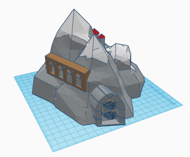 Mountain Monastery 3D Print 503471