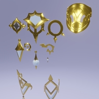 Genshin Impact Aether Cosplay Set - Thumbnail 12