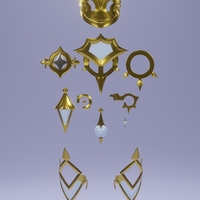 Genshin Impact Aether Cosplay Set - Thumbnail 13