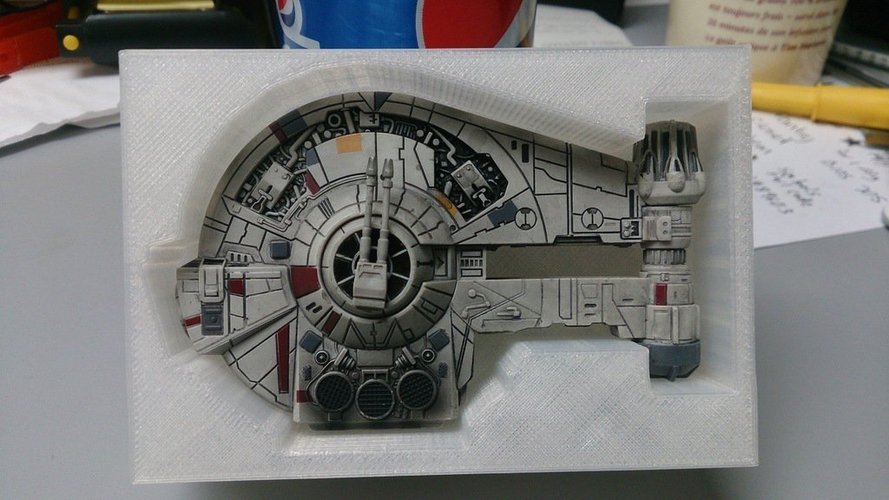 X-Wing Miniatures YT2400 case for Stanley Sortimo case 3D Print 50358