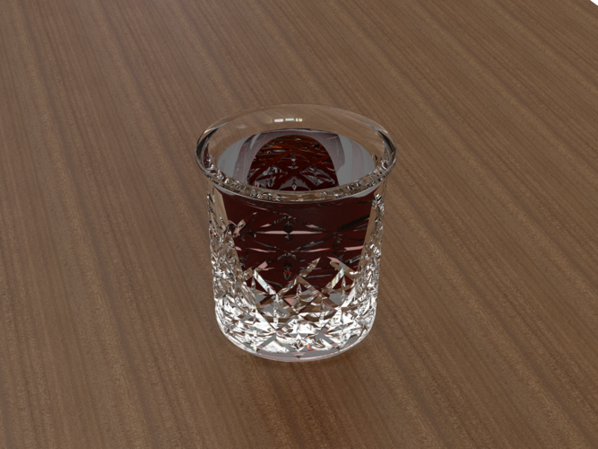 WHISKEY CUP DESIGN 01 3D Print 503684