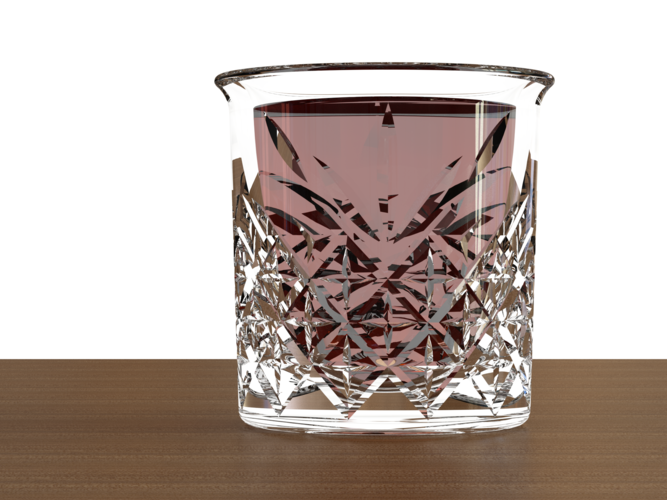 WHISKEY CUP DESIGN 01 3D Print 503686