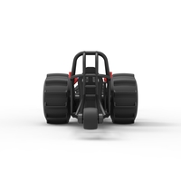 Front engine dirt dragster with turbo V8 1:25 - Thumbnail 14