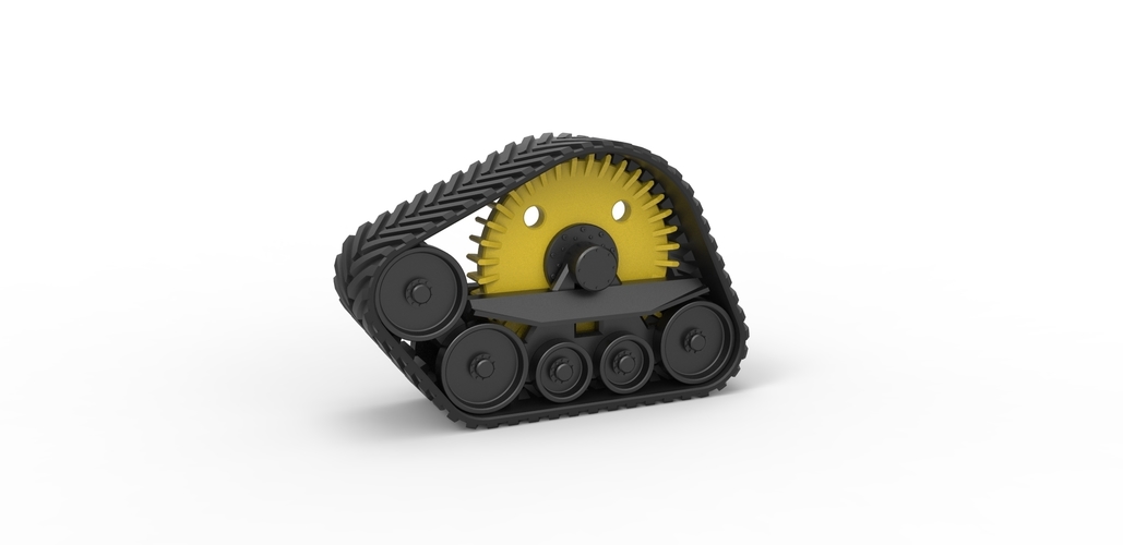 Diecast Track of tractor Scale 1:25 3D Print 503753