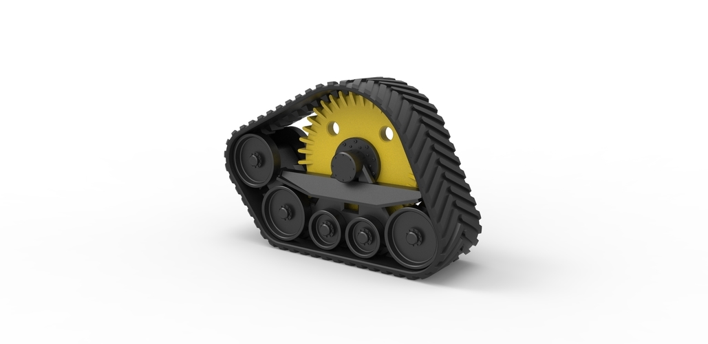 Diecast Track of tractor Scale 1:25 3D Print 503760