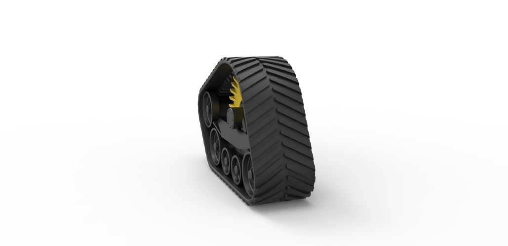 Diecast Track of tractor Scale 1:25 3D Print 503761