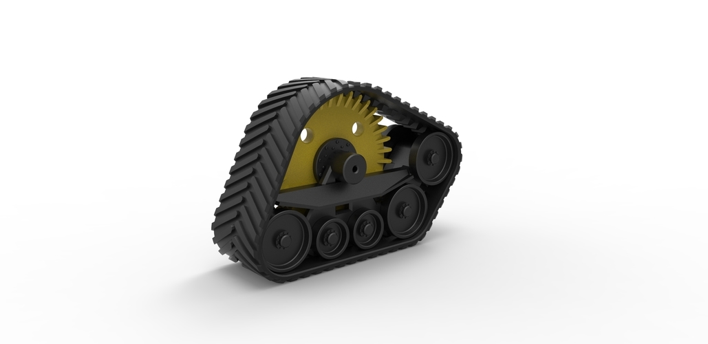 Diecast Track of tractor Scale 1:25 3D Print 503762