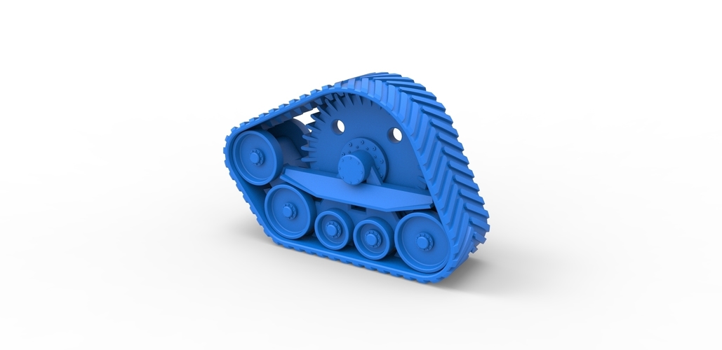 Diecast Track of tractor Scale 1:25 3D Print 503770