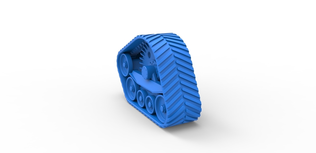 Diecast Track of tractor Scale 1:25 3D Print 503771