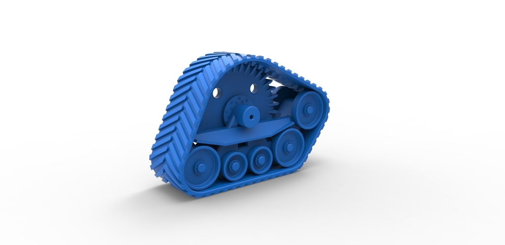 Diecast Track of tractor Scale 1:25 3D Print 503772