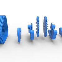 Diecast Track of tractor Scale 1:25 - Thumbnail 23