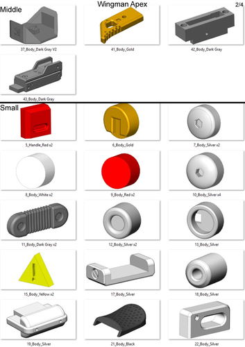 Wingman - APEX - Printable 3d model - STL files  3D Print 503840