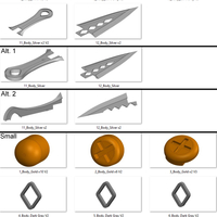  Wraith Heirloom Kunai Knife - APEX - STL - Thumbnail 1