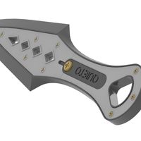  Wraith Heirloom Kunai Knife - APEX - STL - Thumbnail 13