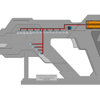 Asuran Replicator Stunner - Stargate - Printable 3d model - Thumbnail 6