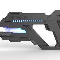 Asuran Replicator Stunner - Stargate - Printable 3d model - Thumbnail 11