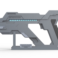 Asuran Replicator Stunner - Stargate - Printable 3d model - Thumbnail 15