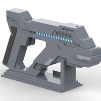Asuran Replicator Stunner - Stargate - Printable 3d model - Thumbnail 16