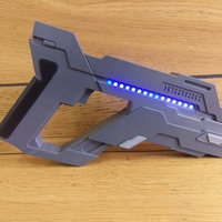 Asuran Replicator Stunner - Stargate - Printable 3d model - Thumbnail 18