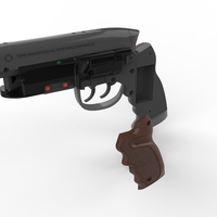 Deckard's Pistol - Blade Runner - Printable model - STL files - Thumbnail 5