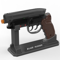 Deckard's Pistol - Blade Runner - Printable model - STL files - Thumbnail 7