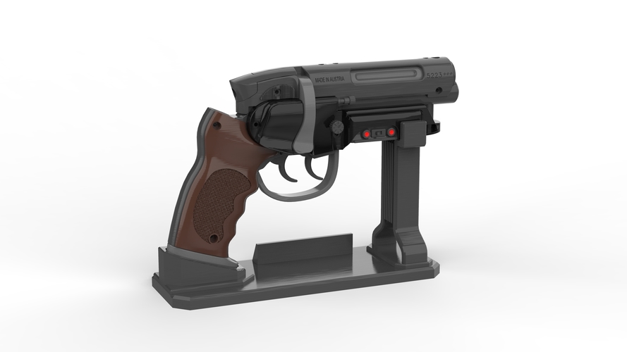 Deckard's Pistol - Blade Runner - Printable model - STL files 3D Print 503901