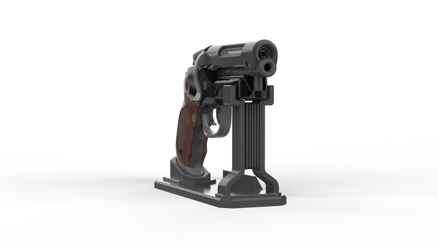 Deckard's Pistol - Blade Runner - Printable model - STL files 3D Print 503902