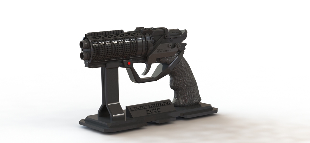 Agent K's Pistol - Blade Runner - Printable model - STL files 3D Print 503914